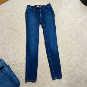 Old navy ballerina jeggings with elastic adjustable waist size 14